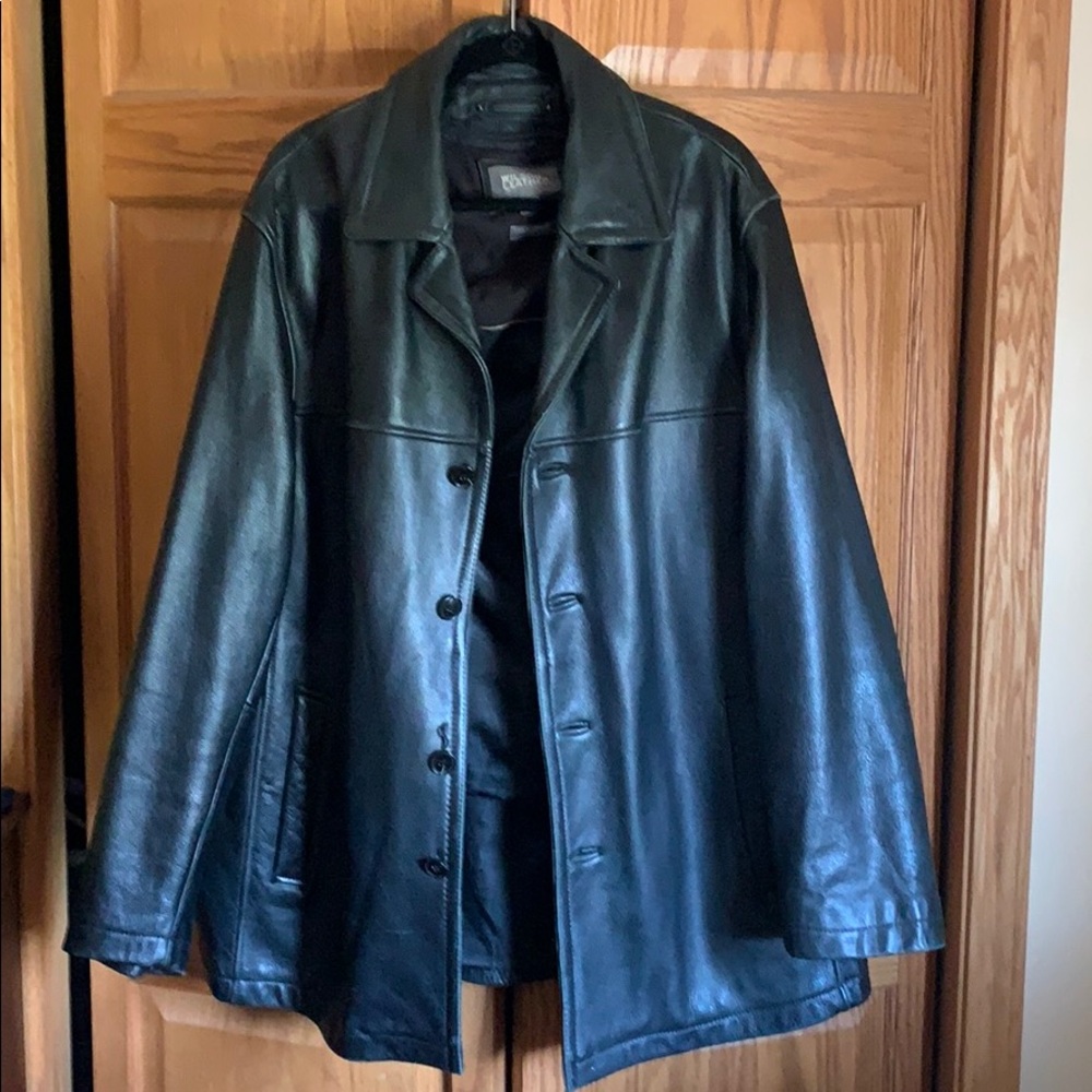 Wilson’s Black Leather Jacket